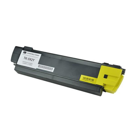 MO Brand Compatible for Kyocera Mita 1T02KVAUS0, TK-592Y Yellow Toner