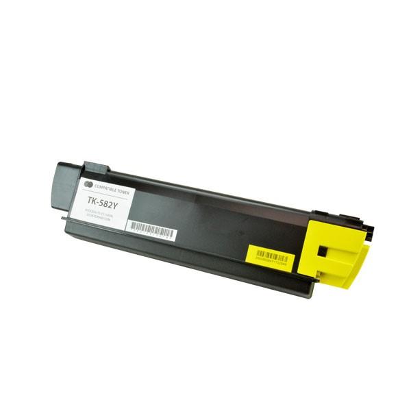 MO Brand Compatible for Kyocera Mita 1T02KTAUS0, TK-582Y Yellow Toner