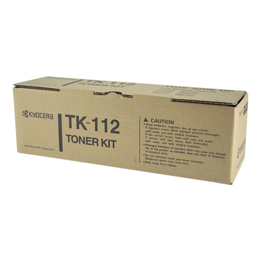 Kyocera Mita 1T02FV0US0, TK112 OEM Toner Black 6K Yield for use in FS-