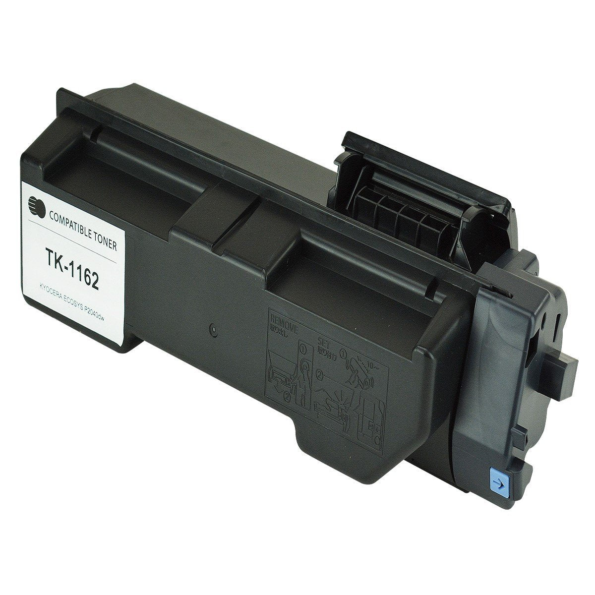 MO Brand Compatible for Kyocera Mita 1T02RY0US0, TK-1162 Black Toner B