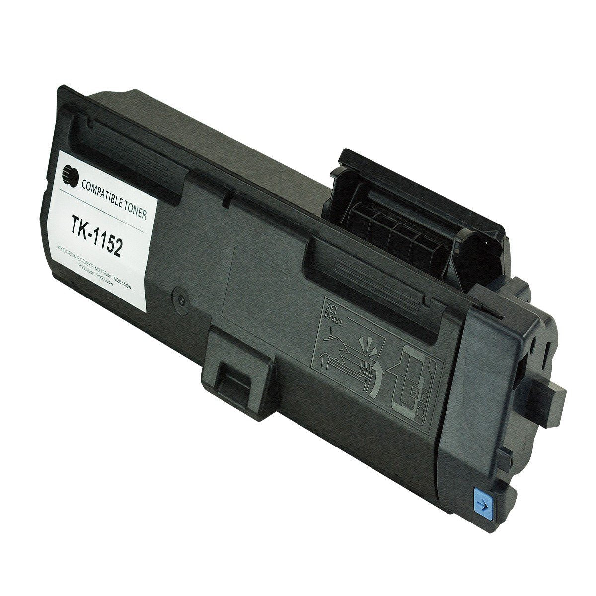 MO Brand Compatible for Kyocera Mita 1T02RV0US0, TK-1152 Black Toner B