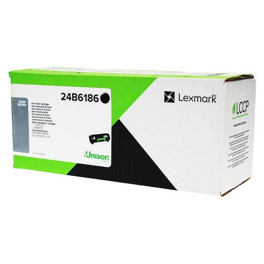 Lexmark 24B6186 OEM Toner Black 16K Yield for use in M3150, XM3150