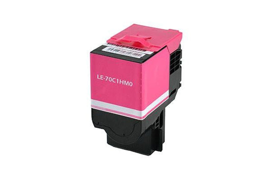 MO Brand Compatible for Lexmark 701HM, 70C1HM0 Magenta Toner Magenta 3