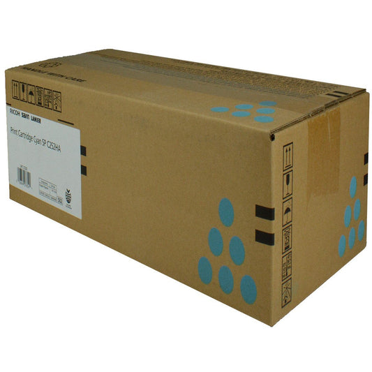 Ricoh 407654 OEM Toner Cyan 6K Yield for use in SP C252DN, SP C252SF,