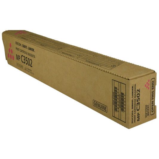 Ricoh 841649, 841737 OEM Toner Magenta 18K Yield for use in AFICIO MP