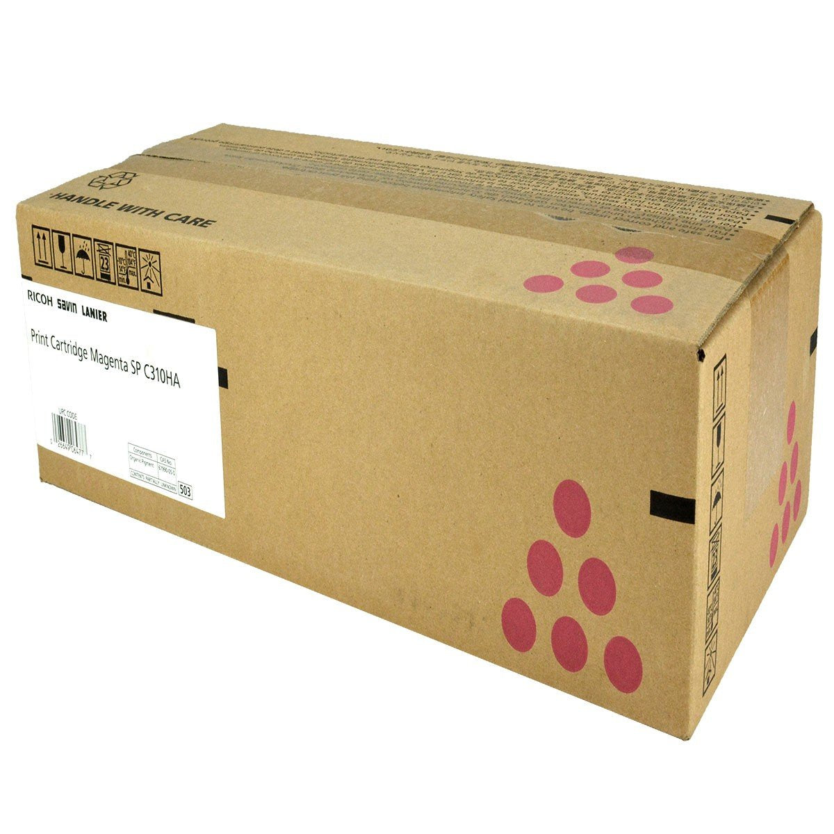 Ricoh 406477 OEM Toner Magenta 6.6K Yield for use in AFICIO SP C231N,