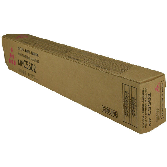 Ricoh 841753 OEM Toner Magenta 22.5K Yield for use in AFICIO MP C4502,