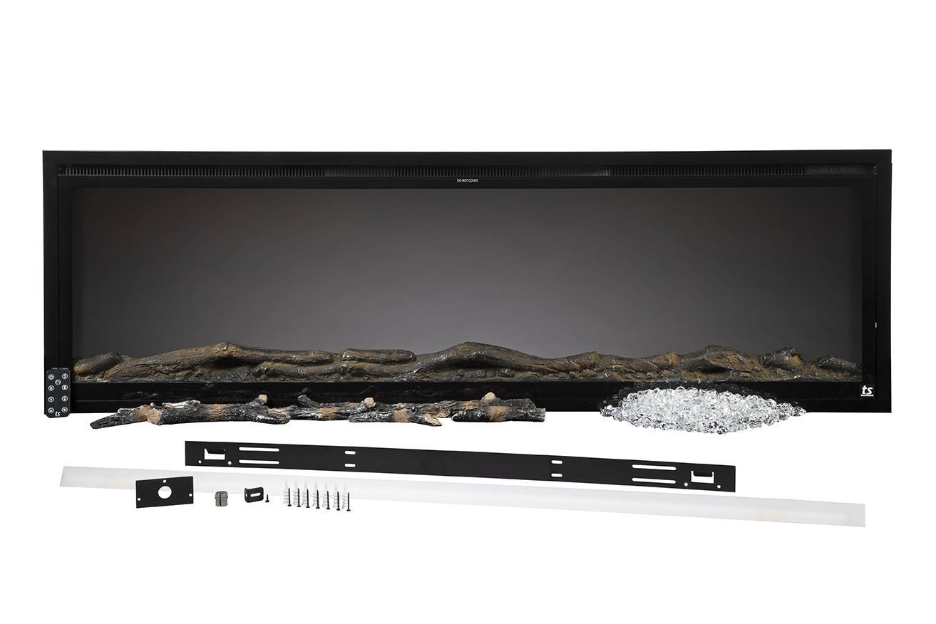 Touchstone Sideline Elite 72" Recessed Electric Fireplace