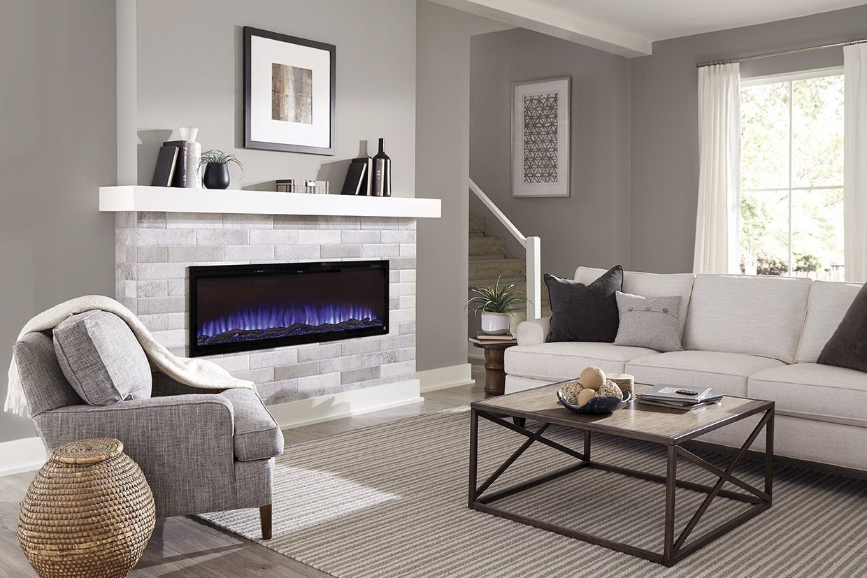 Touchstone Sideline Elite 72" Recessed Electric Fireplace