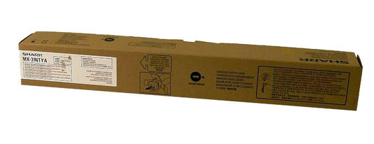 Sharp MX31NTYA OEM Toner Yellow 15K Yield for use in MX-2600N, MX-3100