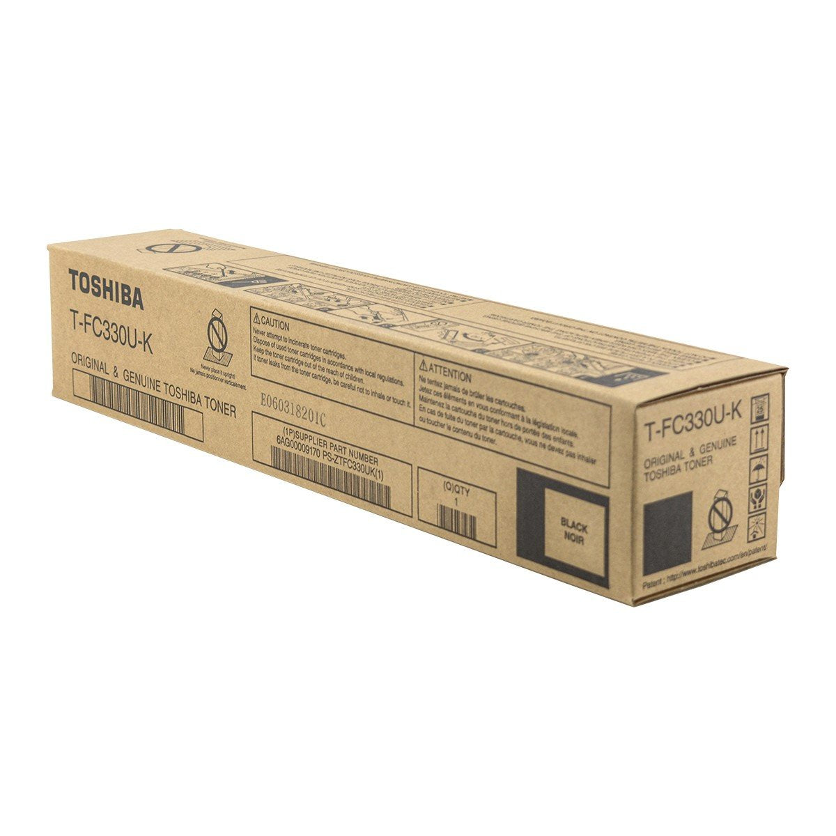 Toshiba TFC330UK OEM Toner Black 18.4K Yield for use in E-STUDIO 330AC