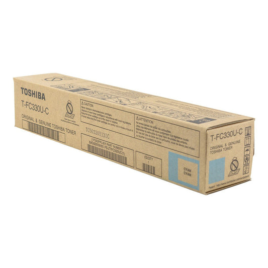 Toshiba TFC330UC OEM Toner Cyan 17.4K Yield for use in E-STUDIO 330AC,