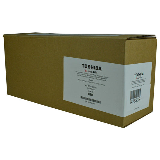 Toshiba T478SUR OEM Toner Black 20K Yield for use in E-STUDIO 478S