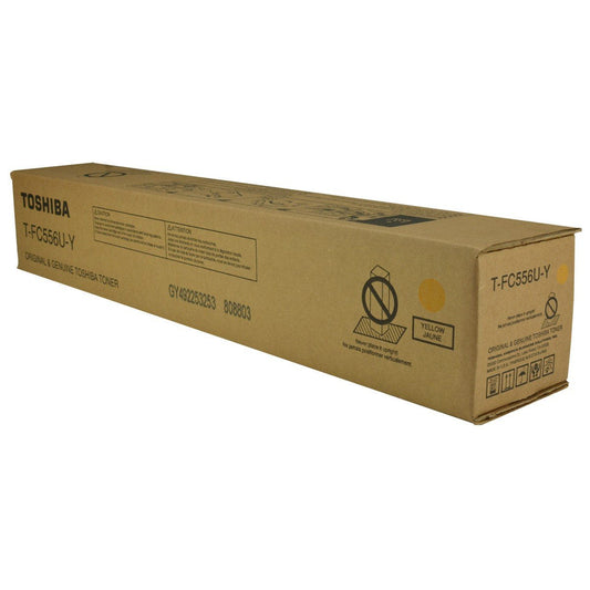 Toshiba TFC556UY OEM Toner Yellow 39.2K Yield for use in E-STUDIO 5506