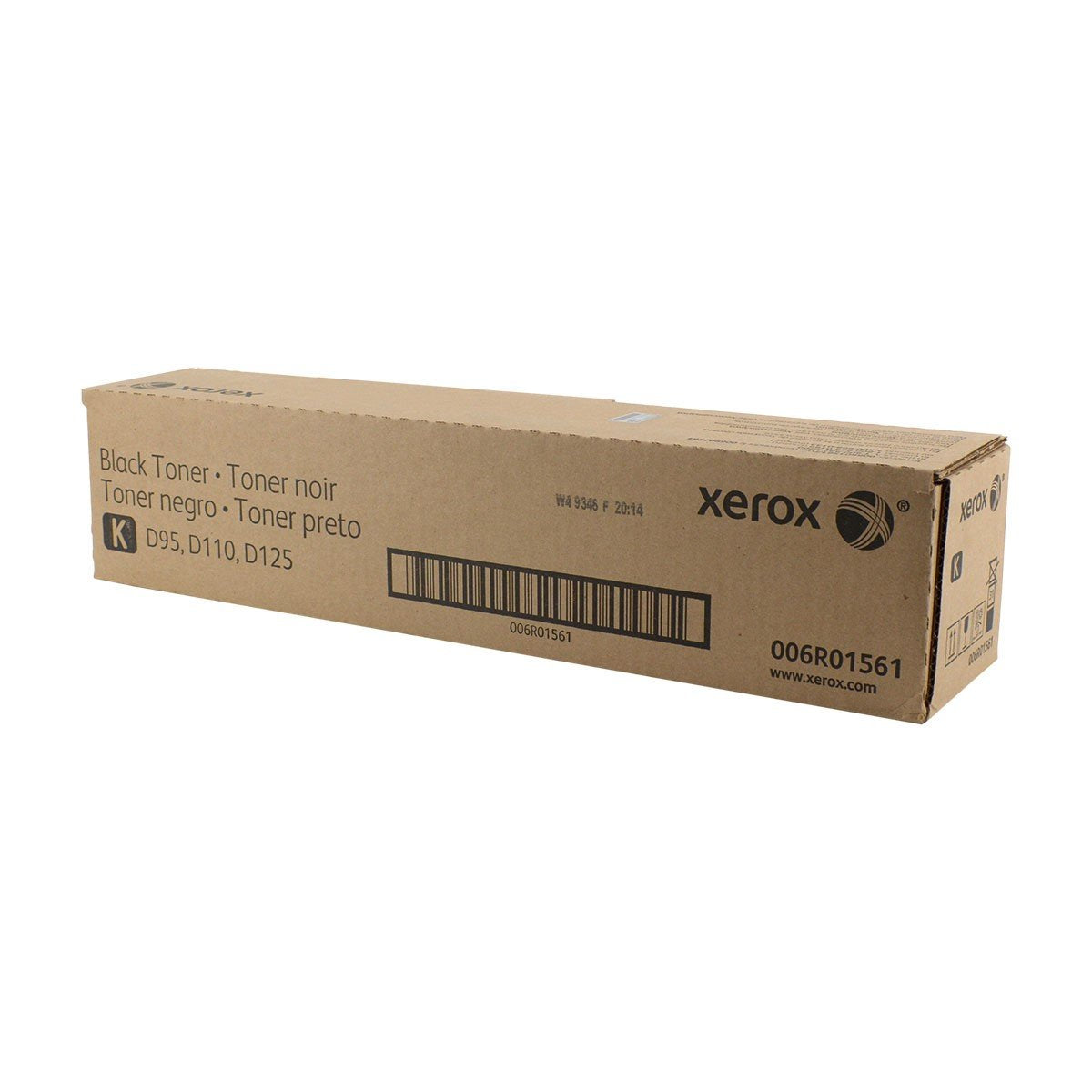 Xerox 006R01561, 6R01561, 6R1561 OEM Toner Black 65K Yield for use in