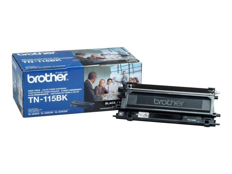 BROTHER HL-4040CN TN115BK OEM HI YLD BLACK TONER