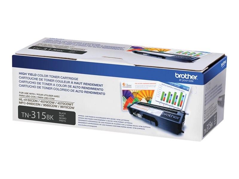 BROTHER HL-4150CDN TN315BK OEM HI YLD BLACK TONER