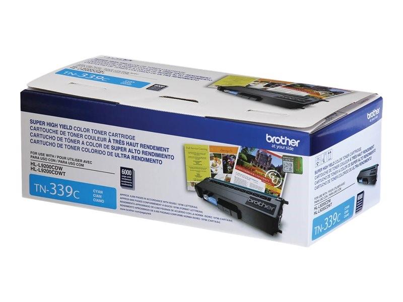 BROTHER HL-L9200CDW TN339C OEM XH YLD CYAN TONER