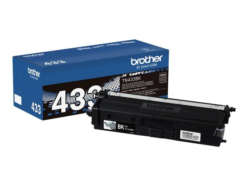 BROTHER HL-L8360CDW TN433BK OEM HI YLD BLACK TONER