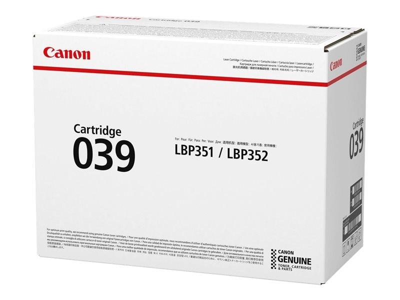 CANON IMAGECLASS LBP-351 0287C001 OEM CRG039 SD BLACK TONER