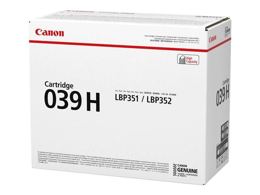 CANON IMAGECLASS LBP-351 0288C001 OEM CRG039H HI BLACK TONER