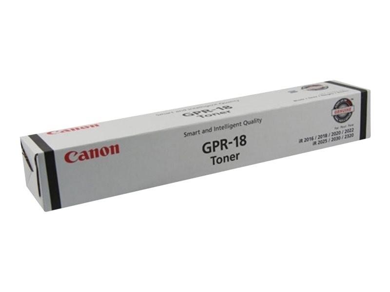 CANON IMAGERUNNER 2016 0384B003 OEM GPR18 SD BLACK TONER