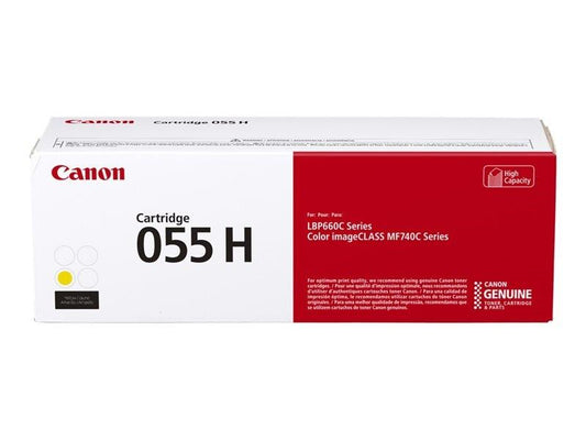 CANON IMAGECLASS MF741 3017C001 OEM CRG055 HI YELLOW TONER