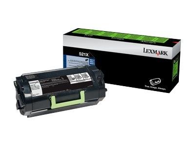 LEXMARK MS811N 52D1X00 OEM XH RETURN PROG BLACK