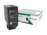 LEXMARK CS720DE GSA 74C00YG OEM LW TAA RETURN YELLOW