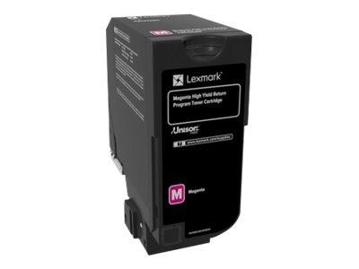 LEXMARK CS725DE 74C1HM0 OEM HI RETURN PROG MAGENTA