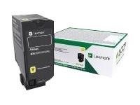 LEXMARK CX725DE GSA 84C0HYG OEM HI TAA RETURN YELLOW