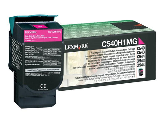 LEXMARK C540N C540H1MG OEM HI RETURN PROG MAGENTA