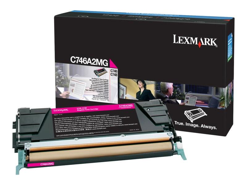 LEXMARK C746N C746A1MG OEM SD RETURN PROG MAGENTA