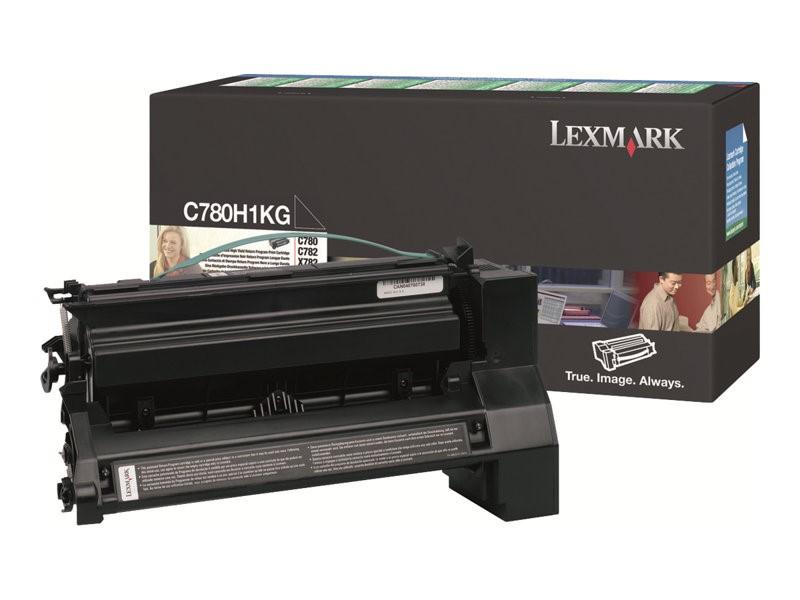 LEXMARK C780N C780H1KG OEM HI RETURN PROG BLACK