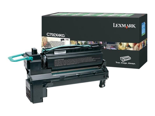 LEXMARK C792E GSA C792X4KG OEM XH TAA RETURN BLACK