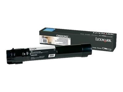 LEXMARK C950DE C950X2KG OEM XH YLD BLACK TONER