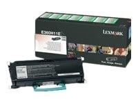 LEXMARK E360D E360H11A OEM HI RETURN PROG BLACK