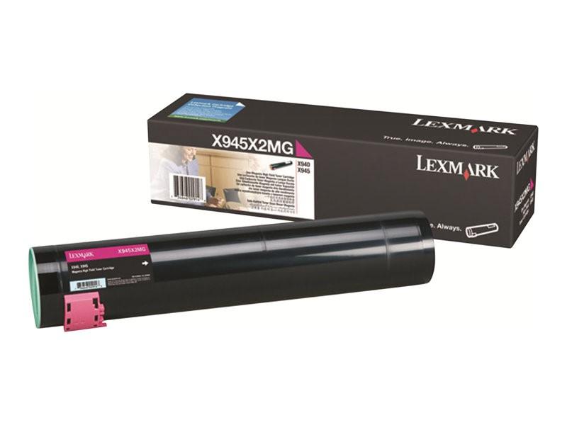 LEXMARK X945E X945X2MG OEM HI YLD MAGENTA TONER