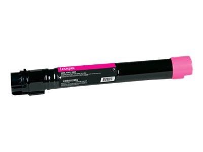 LEXMARK X950DE X950X2MG OEM XH YLD MAGENTA TONER