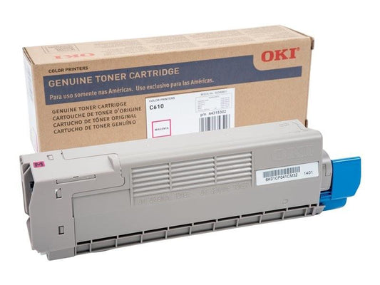 OKIDATA C610N 44315302 OEM SD YLD MAGENTA TONER