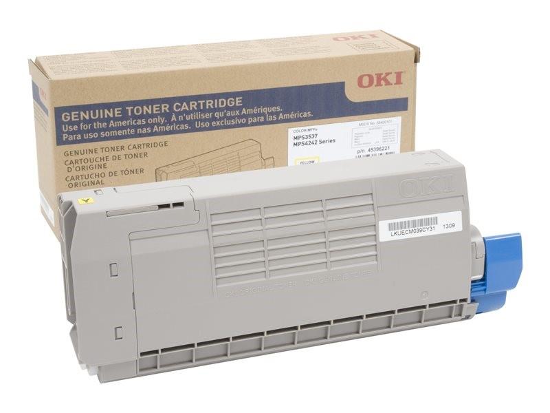 OKIDATA MPS4242MC 45396221 OEM SD YLD YELLOW TONER