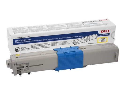 OKIDATA MC363DN 46508701 OEM SD YLD YELLOW TONER