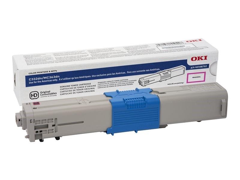 OKIDATA MC363DN 46508702 OEM SD YLD MAGENTA TONER