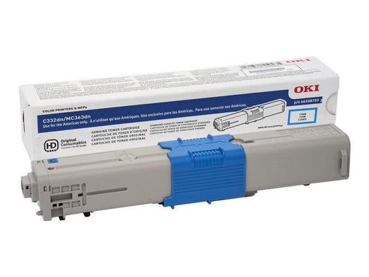 OKIDATA MC363DN 46508703 OEM SD YLD CYAN TONER