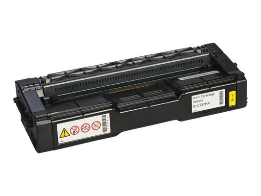 RICOH AFICIO SPC252DN C252HA SD YELLOW TONER