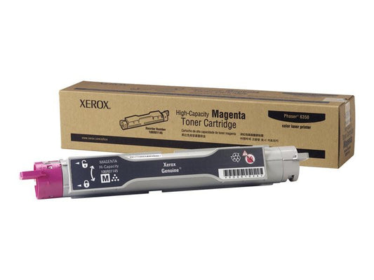 XEROX PHASER 6350 HI YLD MAGENTA TONER