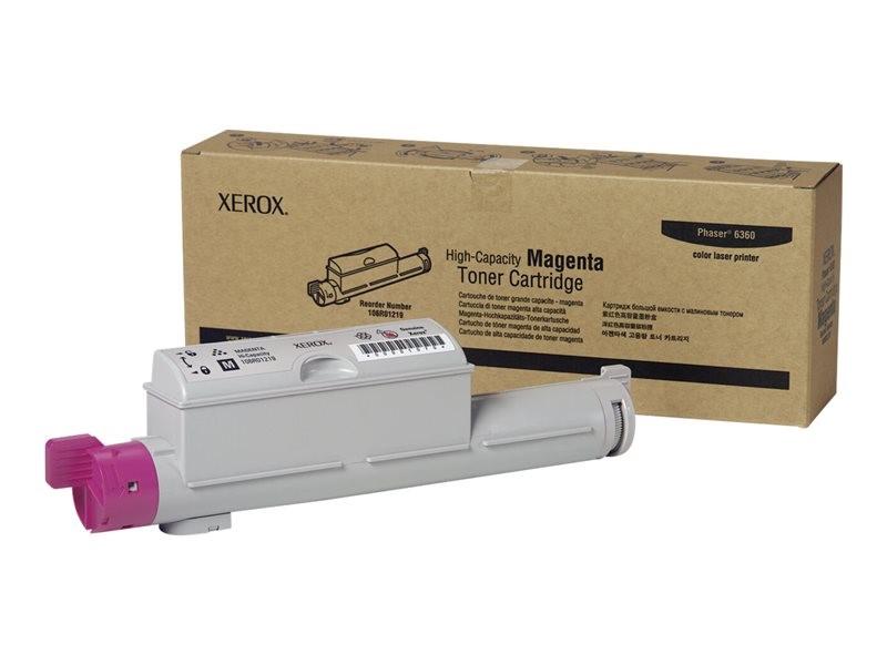 XEROX PHASER 6360 HI YLD MAGENTA TONER