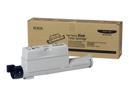 XEROX PHASER 6360 HI YLD BLACK TONER