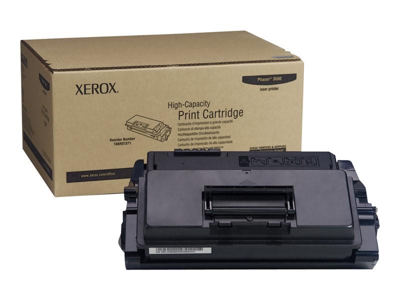 XEROX PHASER 3600 HI YLD BLACK TONER