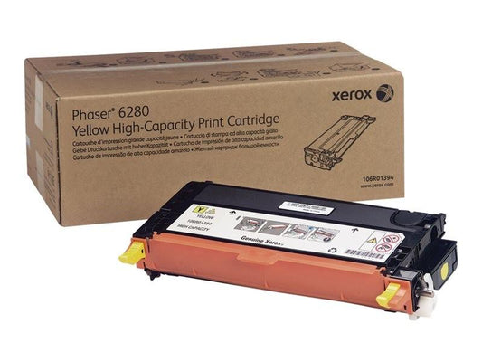 XEROX PHASER 6280 HI YLD YELLOW TONER